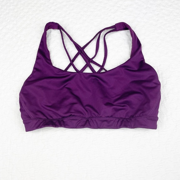 Victoria's Secret Other - BUY 1 GET 1 FREE Victoria’s Secret Sports Bra Purple Strappy Small